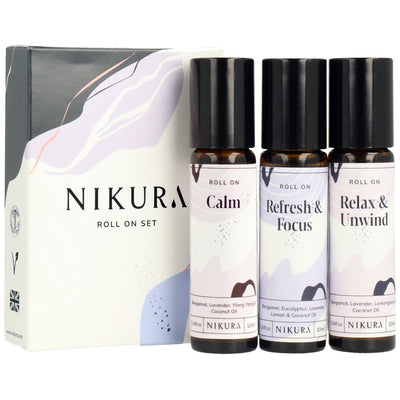 3 x 10ml Relax & Refresh Roll On Set