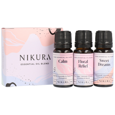 Relaxing Moments Essential Oil Blends Set | 3x10ml